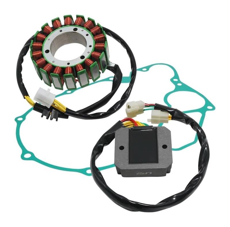 Motorrad Zündspule Für VT1100 VT1100C Für Shadow Für Spirit Zubehör Motorrad Stator Spule Regler Gleichrichter Dichtung Generator Abdeckung Set Motorradzündung von GATAVCTKPY