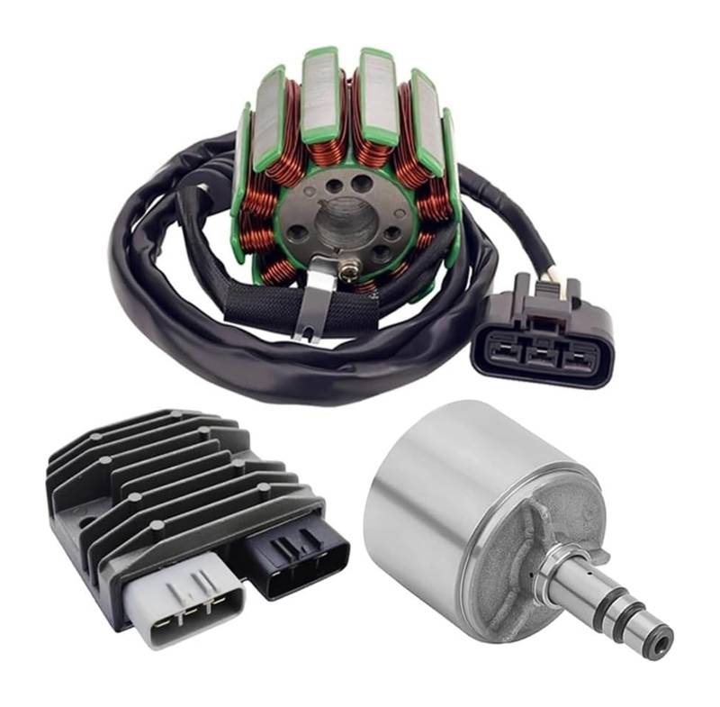 Motorrad Zündspule Für Yam&aha YZF-R1 2004–2008 FZ-1 2006–2014 FZ8 2013 Motorrad Stator Spule Generator Schwungrad Rotor Spannungsregler Gleichrichter Motorradzündung von GATAVCTKPY