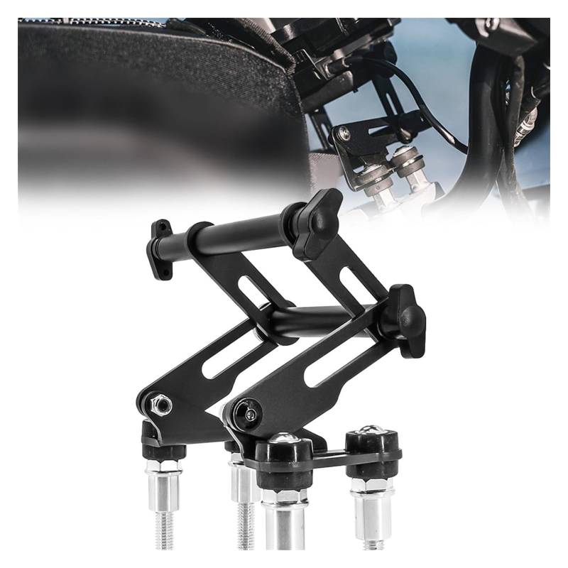Navigation Halterung Für B&MW F 700 GS -2016 F700GS Einstellbarer Verlängerungstelefonnavigationshalter GPS-Plattentelefonständerhalter Navigationshalterung(12mm Set C) von GATAVCTKPY