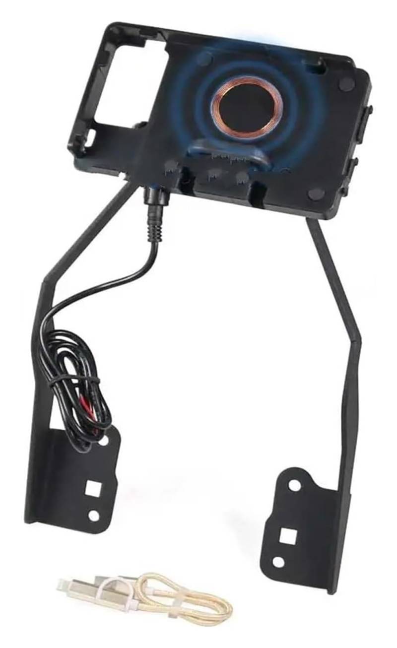 Navigation Halterung Für B&MW F850GS F 850 ​​GS F750GS F 750 GS ABS 2018-2023 GPS Positionierung Navigation Halterung Motorrad Windschutzscheibe Verkleidung Oberen Stand Navigationshalterung(Wireless von GATAVCTKPY
