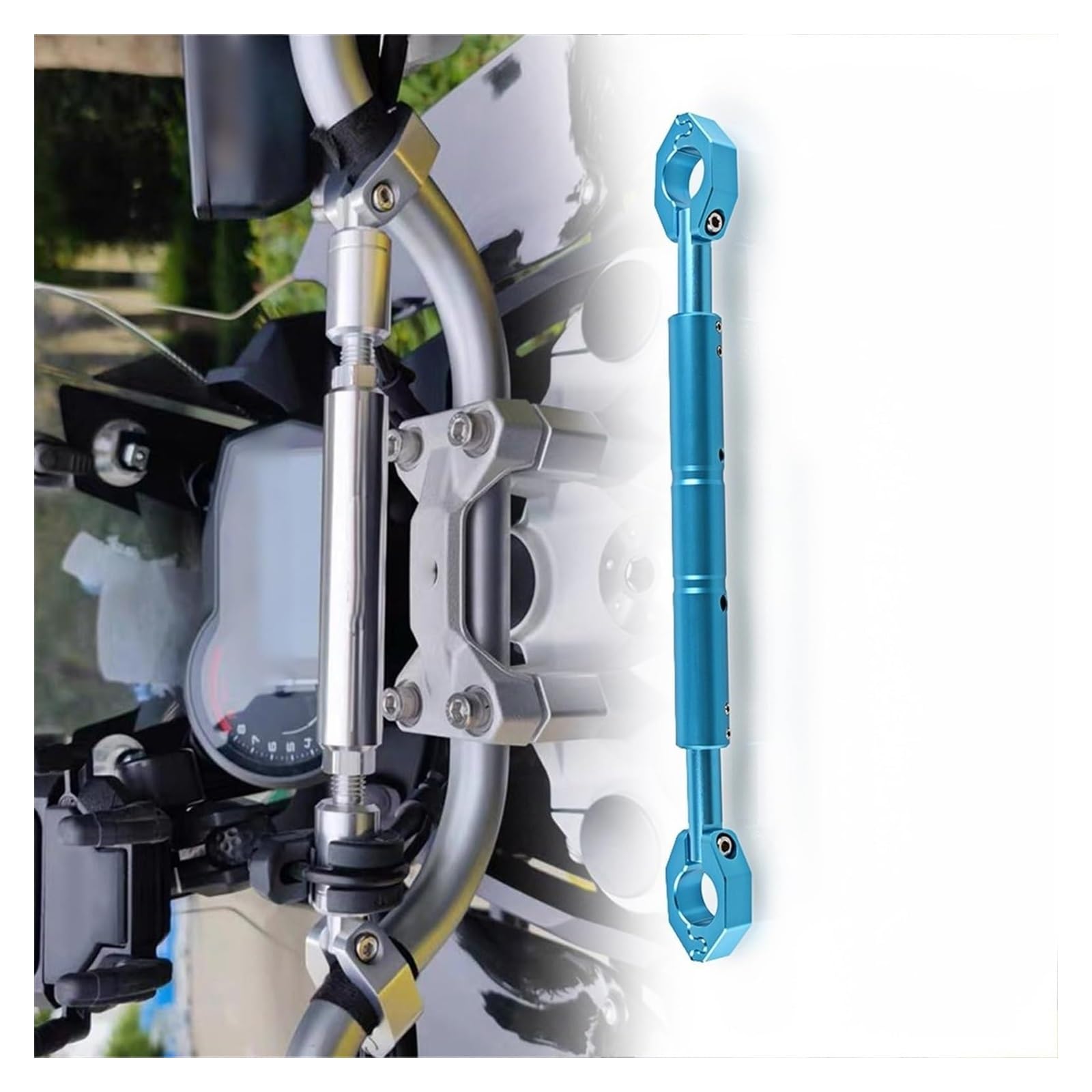 Navigation Halterung Für B&MW F850GS Für Adventure F850 GS F750GS 2017-2023 Einstellbare Querstange Lenker Balance Bar Navigationshalterung Navigationshalterung(A Light Blue) von GATAVCTKPY
