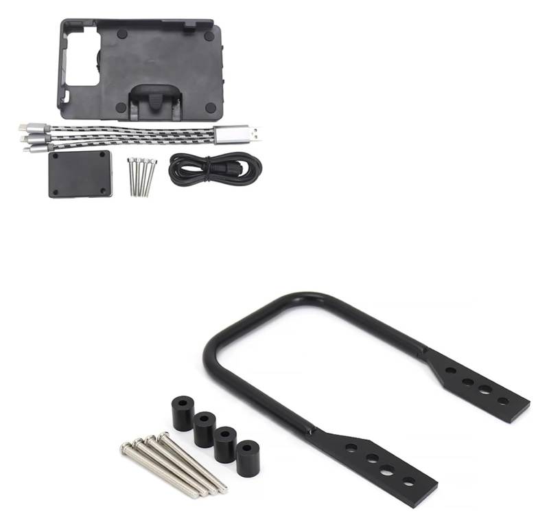 Navigation Halterung Für B&MW F900XR Ständer Halter Telefon Handy GPS Navigation Platte Halterung Motorrad Zubehör Motorrad Telefon Halterung Navigationshalterung(B - Bracket) von GATAVCTKPY