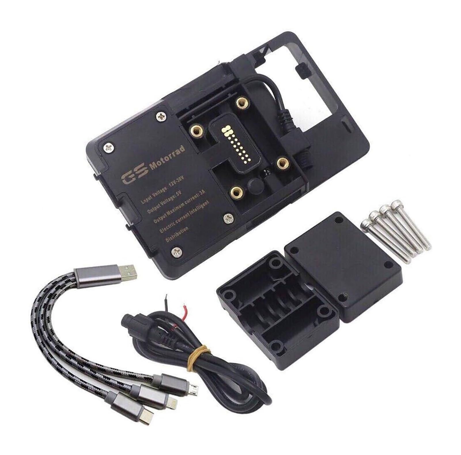 Navigation Halterung Für B&MW Für R 1200 RT R1200RT GPS Navigator USB Lade Telefon Halter Navigation Halterung Motorrad Navigationshalterung(-A) von GATAVCTKPY