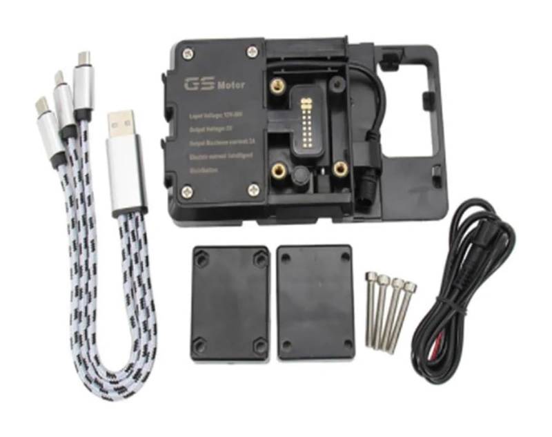 Navigation Halterung Für B&MW Für R 1200 RT R1200RT Unten 2009 Navigation Halterung Motorrad GPS Navigator USB Lade Telefon Halter Navigationshalterung(Phone Bracket) von GATAVCTKPY