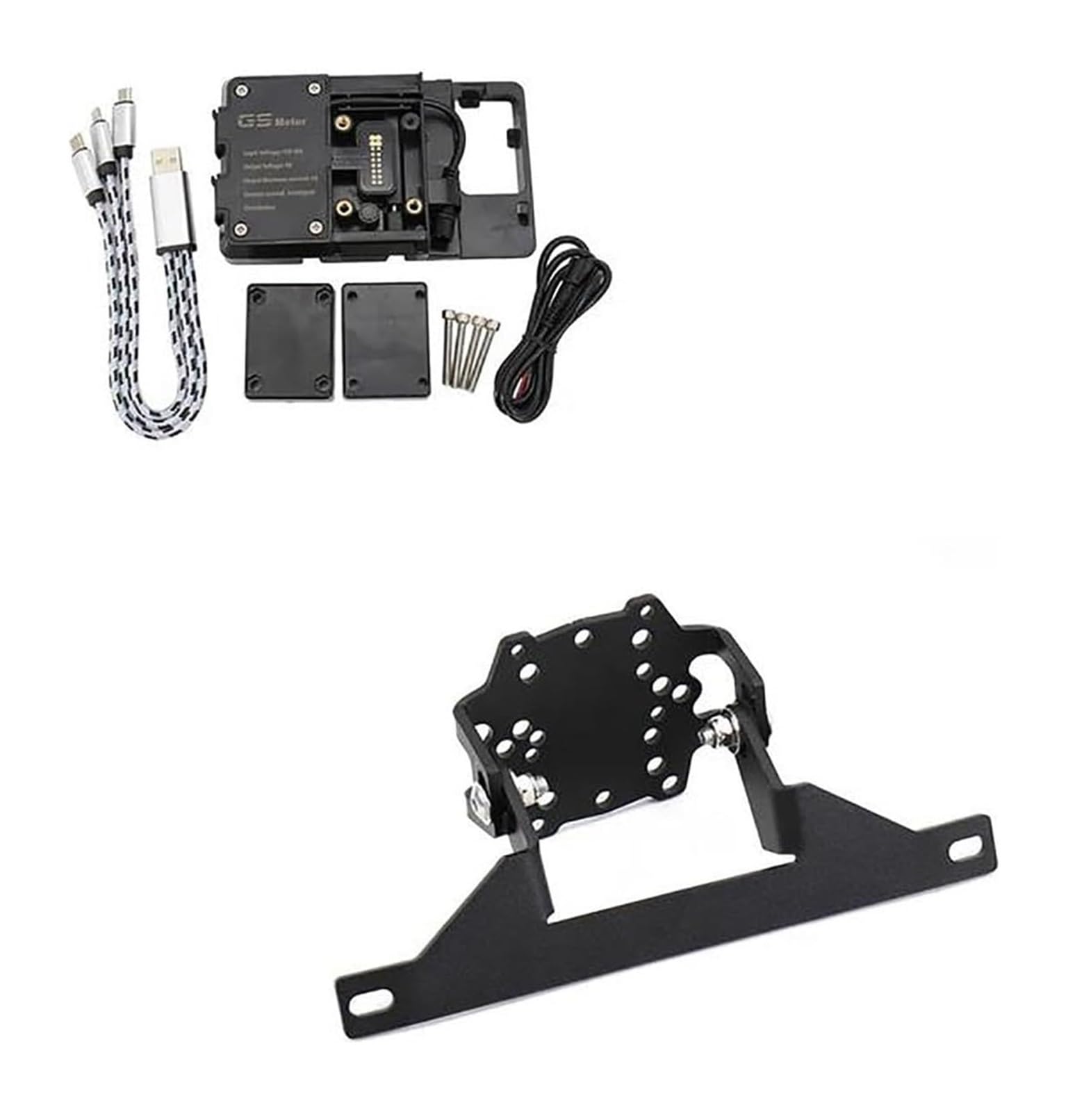 Navigation Halterung Für B&MW Für R 850/1150 RT R850RT Für R1150RT GPS Navigation Halterung Motorrad Zubehör Telefon Ständer Halter Telefon Halter USB Navigationshalterung(BC) von GATAVCTKPY