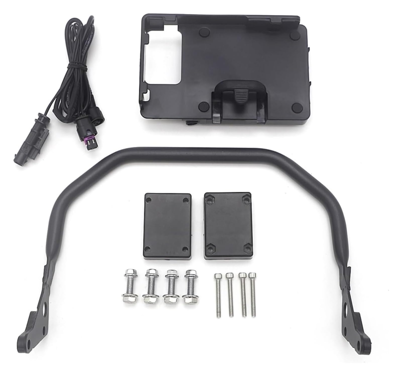 Navigation Halterung Für B&MW Für R1200GS Für R1250GS LC 2013-2020 Motorrad Drahtlose Lade GPS Handy Halter Stehen Navigation Halterung Navigationshalterung(Wireless Battery Set) von GATAVCTKPY