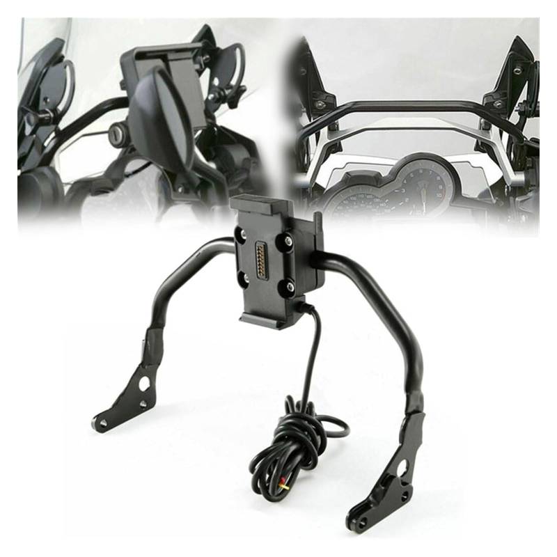 Navigation Halterung Für B&MW R1200GS ADV 2013-2021 Zubehör Motorrad Lenker Halterung GPS Navigation Halter Navigationshalterung(1 Set) von GATAVCTKPY