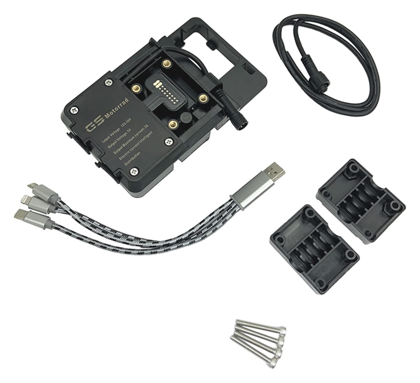 Navigation Halterung Für B&MW R1250GS LC Für Adventure 2019 2020 Handy GPS Navigation Lenker Halter Unterstützung Halterung 12MM Navigationshalterung(B) von GATAVCTKPY