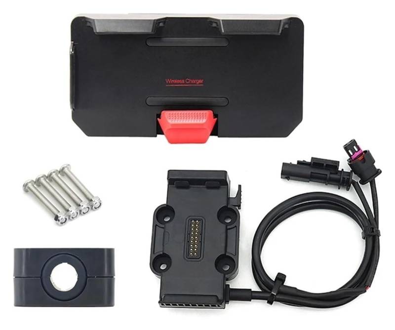 Navigation Halterung Für B&MW R1250GS R1150GS R1100GS F750GS F850GS Motorrad Drahtlose Lade 12/16/22mm Roll Bar Telefon Navigation Halterung Basis Navigationshalterung von GATAVCTKPY