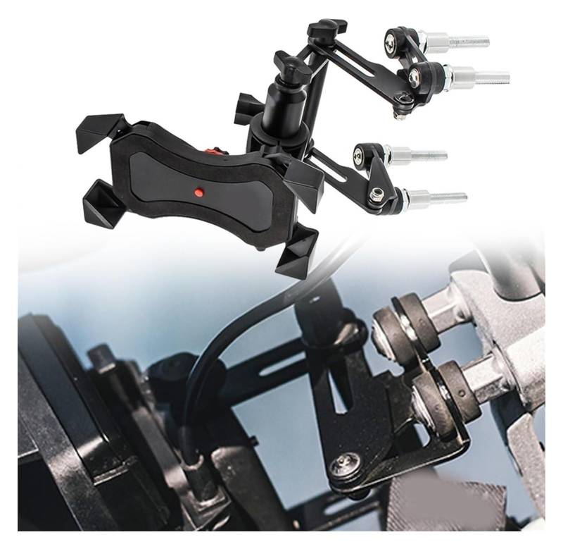 Navigation Halterung Für B&MW S 1000 R S1000R 2017- Motorrad Verstellbare Verlängerung Telefon Navigation Halterung GPS Platte Telefon Ständer Halter Navigationshalterung(Set B) von GATAVCTKPY
