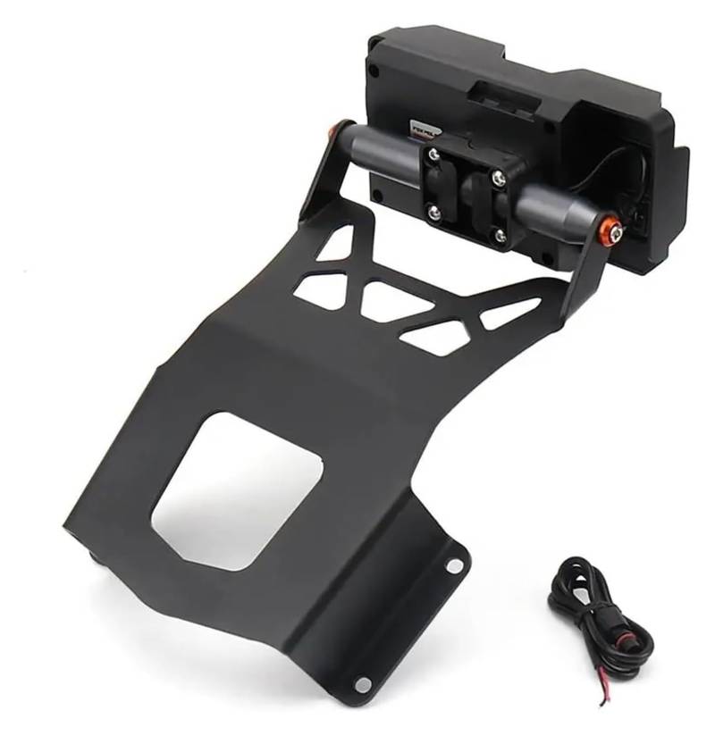 Navigation Halterung Für C&FMOTO 800MT 800 MT 2023 Motorrad 22mm Querlatte GPS Telefon Halter USB Drahtlose Ladegerät Navigation Halterung Unterstützung Montieren Navigationshalterung(22mm -1 Set) von GATAVCTKPY
