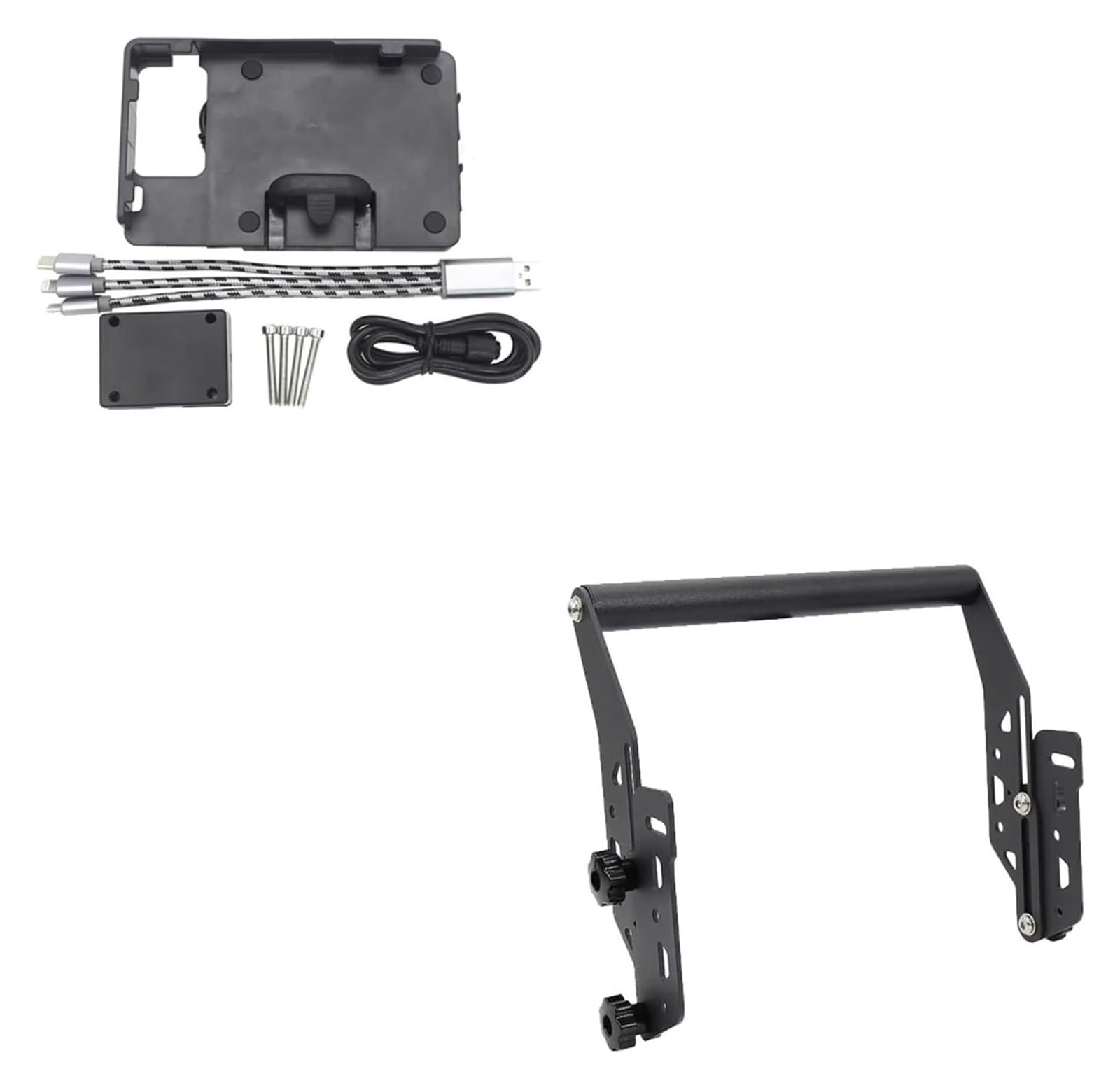 Navigation Halterung Für CB500X 2016-2019 Navigation Halterung Auto Einstellen Bildschirm Stehen GPS Telefon Halterung Motorrad Motorrad Telefon Halterung Navigationshalterung(B and 22mm) von GATAVCTKPY