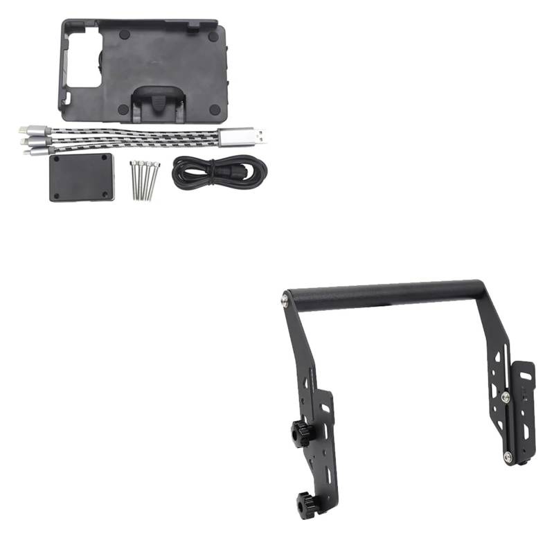 Navigation Halterung Für CB500X 2016-2019 Navigation Halterung Auto Einstellen Bildschirm Stehen GPS Telefon Halterung Motorrad Motorrad Telefon Halterung Navigationshalterung(B and 22mm) von GATAVCTKPY