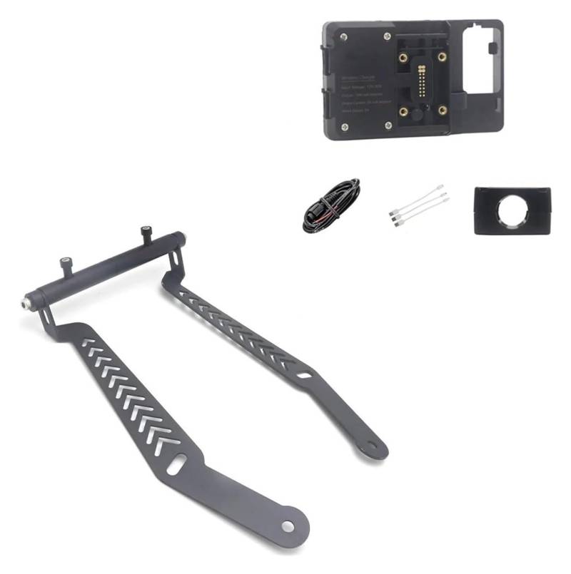 Navigation Halterung Für Cyclone RT3 RT 3 Expansion Stand Multifunktions Querlatte Motorrad Telefon GPS Halterung Navigation Halterung USB Drahtlose Aufladen Navigationshalterung(22mm Wireless Stand) von GATAVCTKPY