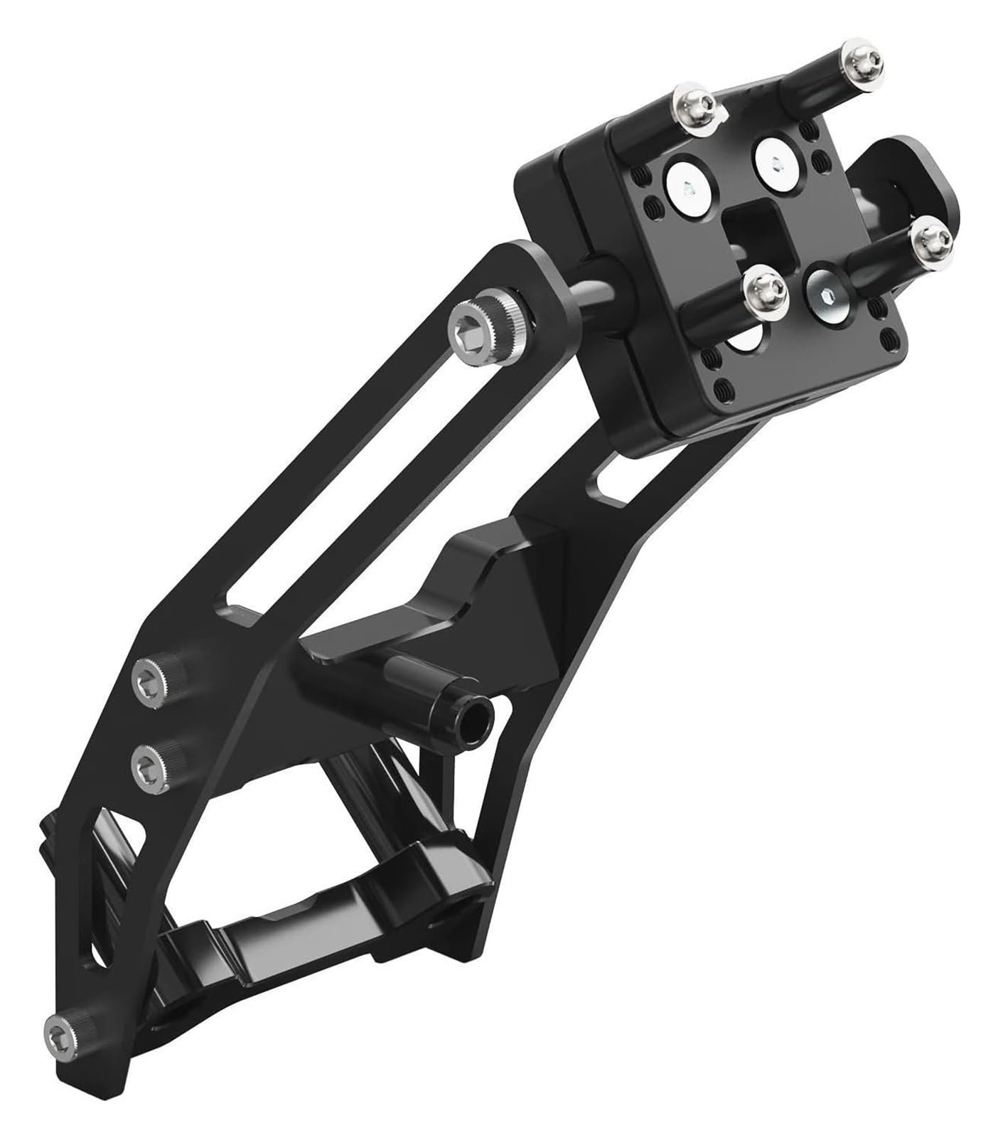 Navigation Halterung Für D&UCATI Für DesertX 2022-2024 Motorrad 12 MM Bar GPS Halterung 12 MM GPS Halter Bar Clamp Navigation Halterung Motorrad Telefon Halterung Navigationshalterung(Set) von GATAVCTKPY