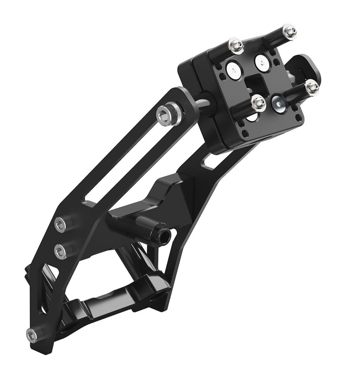 Navigation Halterung Für D&UCATI Für DesertX Für Desert X 2022-2024 Motorrad 12 MM Bar GPS Halterung 12 MM GPS Halter Bar Clamp Navigation Halterung Navigationshalterung(03-Set) von GATAVCTKPY