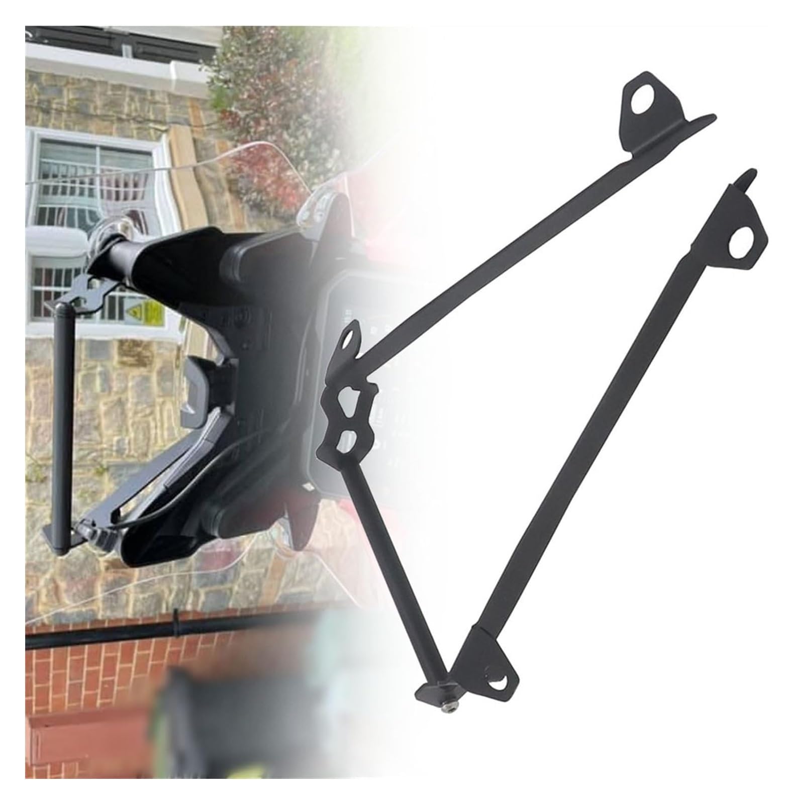 Navigation Halterung Für D&ucati Für MULTISTRADA V4 S V4S 2021 + Handy GPS Halterung Navigation Halterung USB Und Drahtlose Ladestation Navigationshalterung(12mm Stand) von GATAVCTKPY