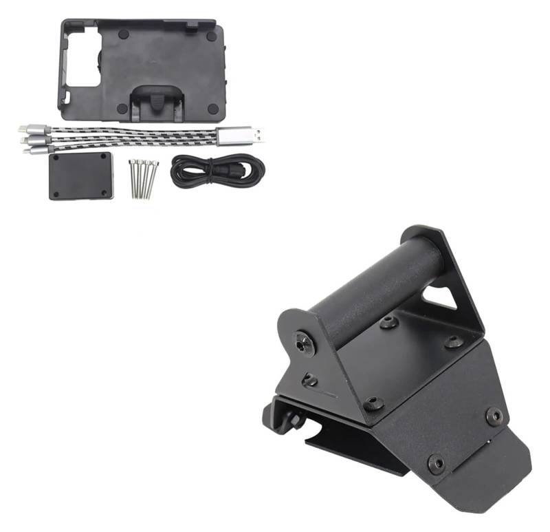 Navigation Halterung Für FO&RZA 350 Motorrad Zubehör Smartphone-Navigation GPS Platte Halterung Anzupassen Halter Kit Motorrad Telefon Halterung Navigationshalterung(B and 22mm) von GATAVCTKPY
