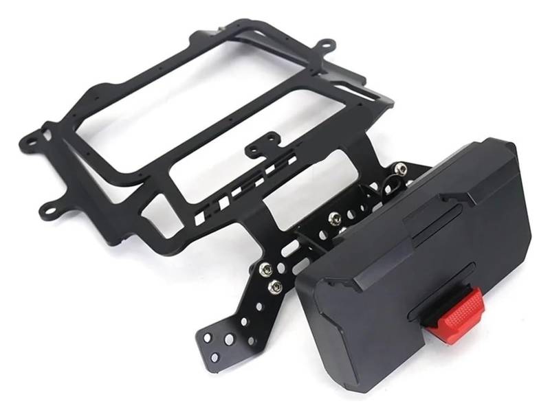Navigation Halterung Für K&YMCO AK 550 AK550 AK-550 2017-2022 Motorrad GPS Navigation Halter Handy Unterstützung Stehen Windschutzscheibe Halterung Navigationshalterung(A Set) von GATAVCTKPY