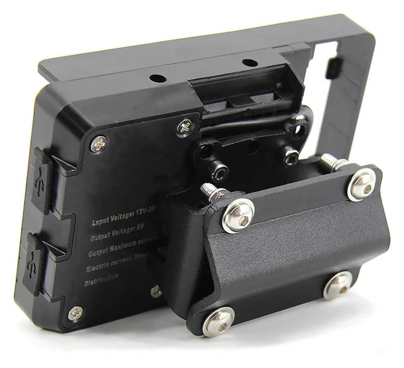 Navigation Halterung Für Kawa&saki Für KLR650 2022 + Motorrad Windscren Halterung Montieren Smartphone GPS Halter Navigation Halterung Navigationshalterung(AB) von GATAVCTKPY