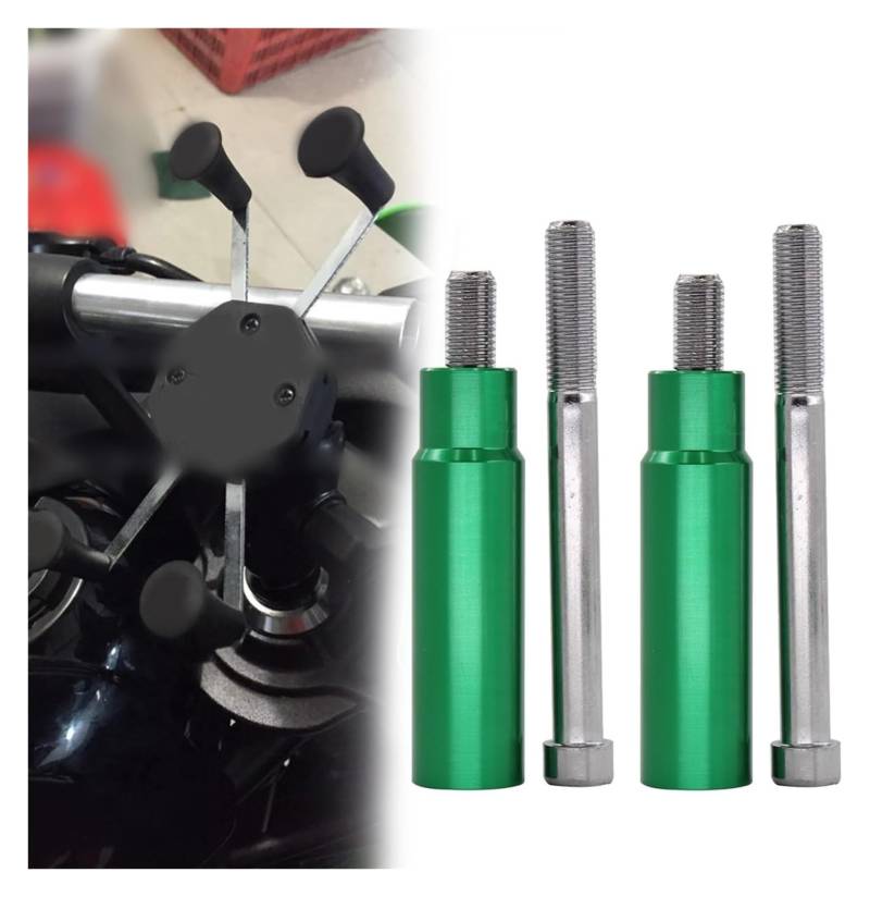 Navigation Halterung Für Kawa&saki Z 1000SX 2011-2020 GPS Navigation Lenker Halterung Erweiterung Motorrad Bar Unterstützung Adapter Navigationshalterung(Green A) von GATAVCTKPY