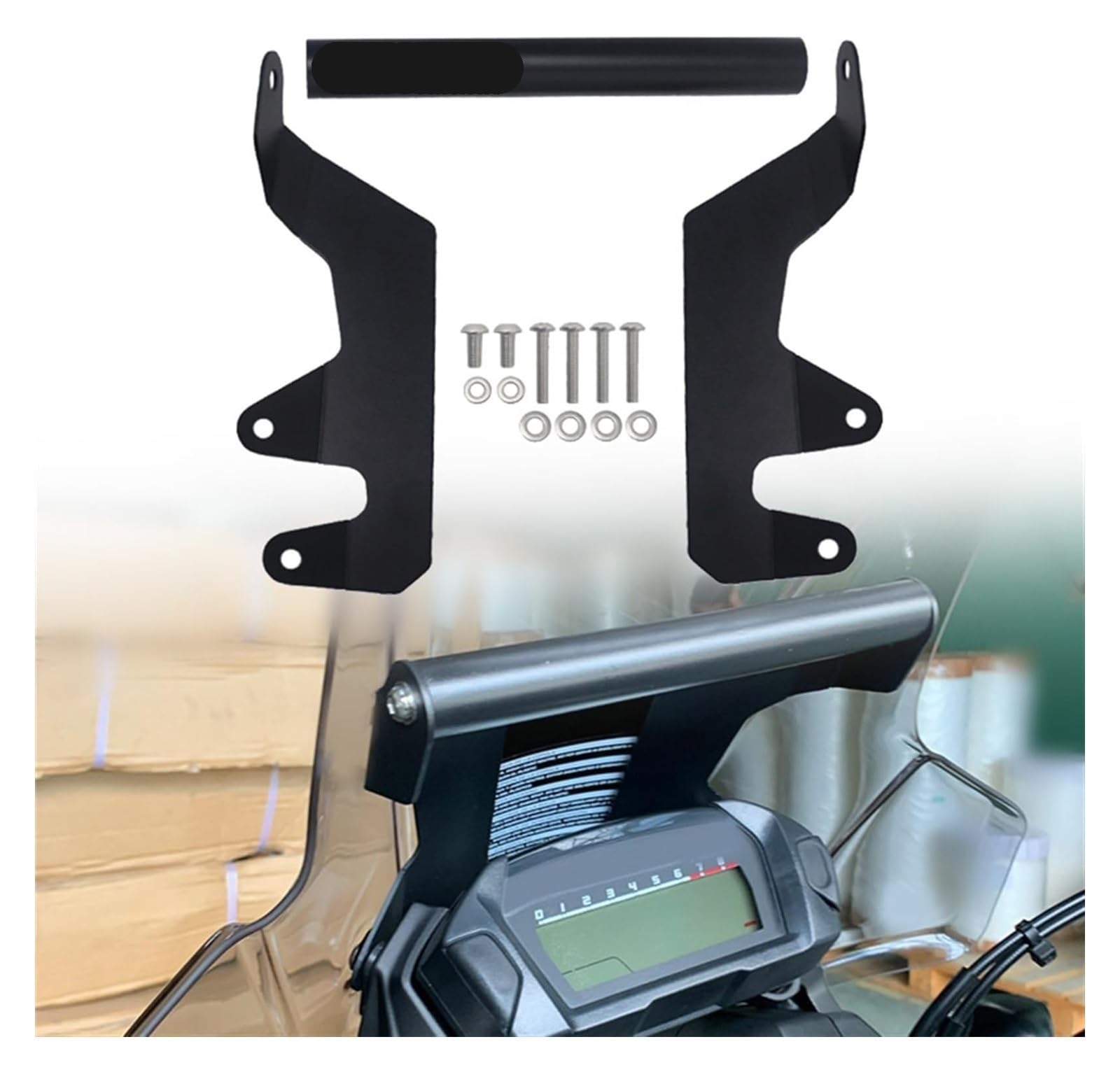 Navigation Halterung Für NC750X 2015 NC700X 2012-2014 NC 750X/700X Motorrad Telefon Halter Stehen GPS Navigation Platte Halterung Zubehör Navigationshalterung(NC700X) von GATAVCTKPY
