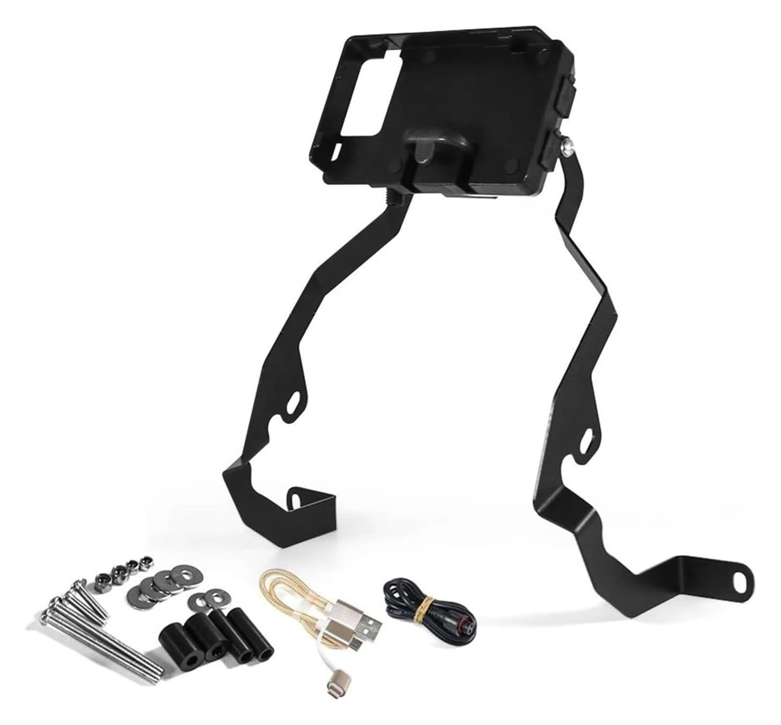 Navigation Halterung Für Pan Für America 1250 Für Special RA1250 2021-2023 Motorrad Navigation Halterung Handy Ladestation Halter Navigationshalterung(USB Charging kit) von GATAVCTKPY