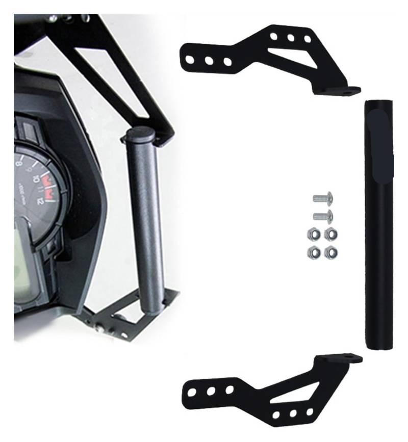 Navigation Halterung Für Suz&uki DL650 Für V&Strom 650 XT 650XT Für V&Strom DL 650 Motorrad Telefon Halter Stehen GPS Navigation Platte Halterung Zubehör Navigationshalterung(1) von GATAVCTKPY