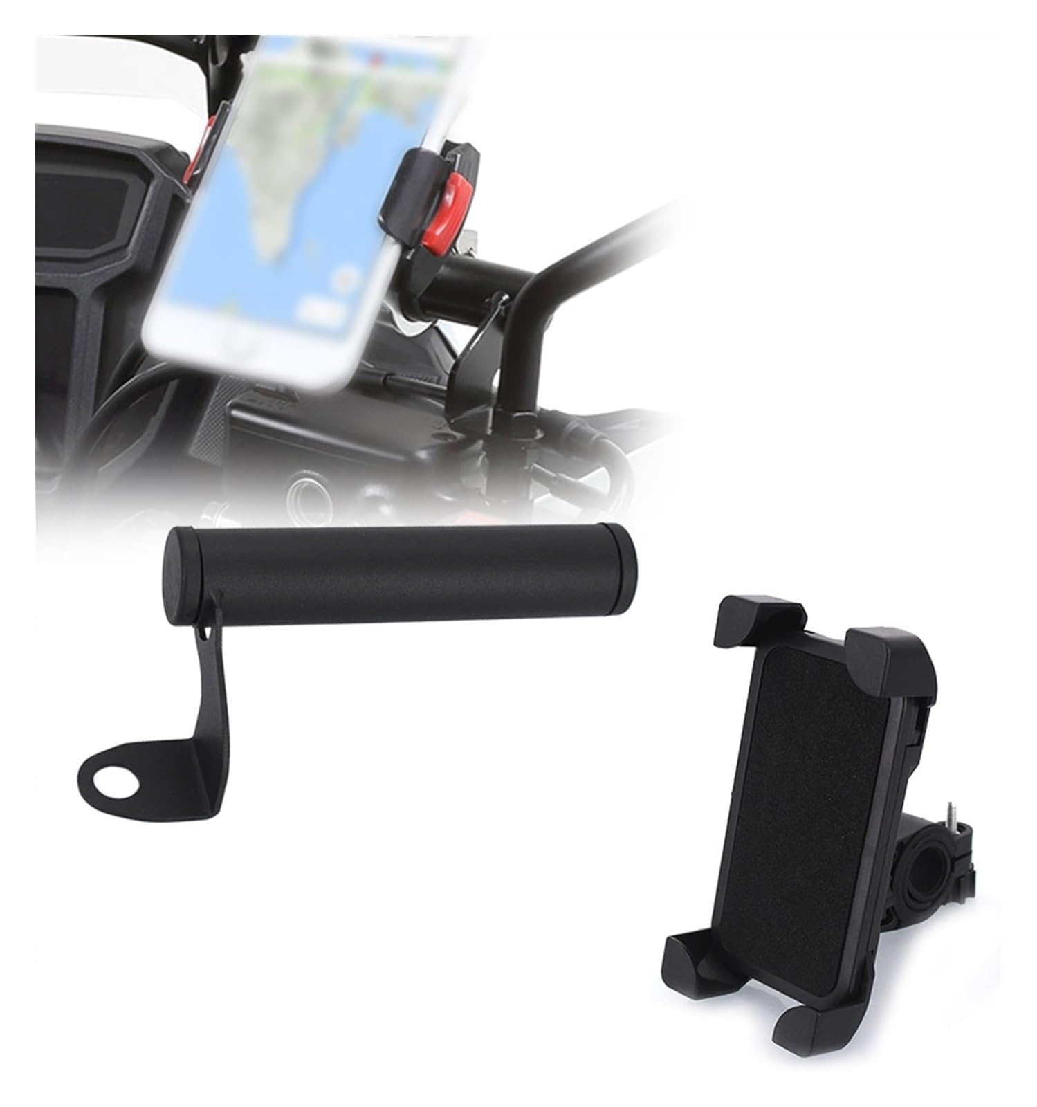 Navigation Halterung Für Suz&uki Für Gsxr GSR 750/600/1000 K7 Gs 500 Gs500 Für Gsxs Gsx S750 S1000 Handy Racks Halter GPS Navigation Stand Halterung Navigationshalterung(A) von GATAVCTKPY