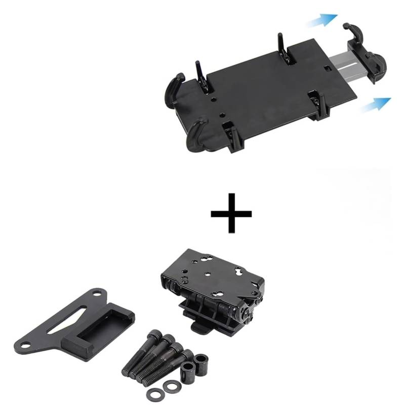 Navigation Halterung Für Suz&uki Für V&Strom 1050 2019 2020 2021 Motorrad-Smartphone-Navigation GPS-Plattenhalterung Anzupassen Halter Kit Zubehör Navigationshalterung(A) von GATAVCTKPY