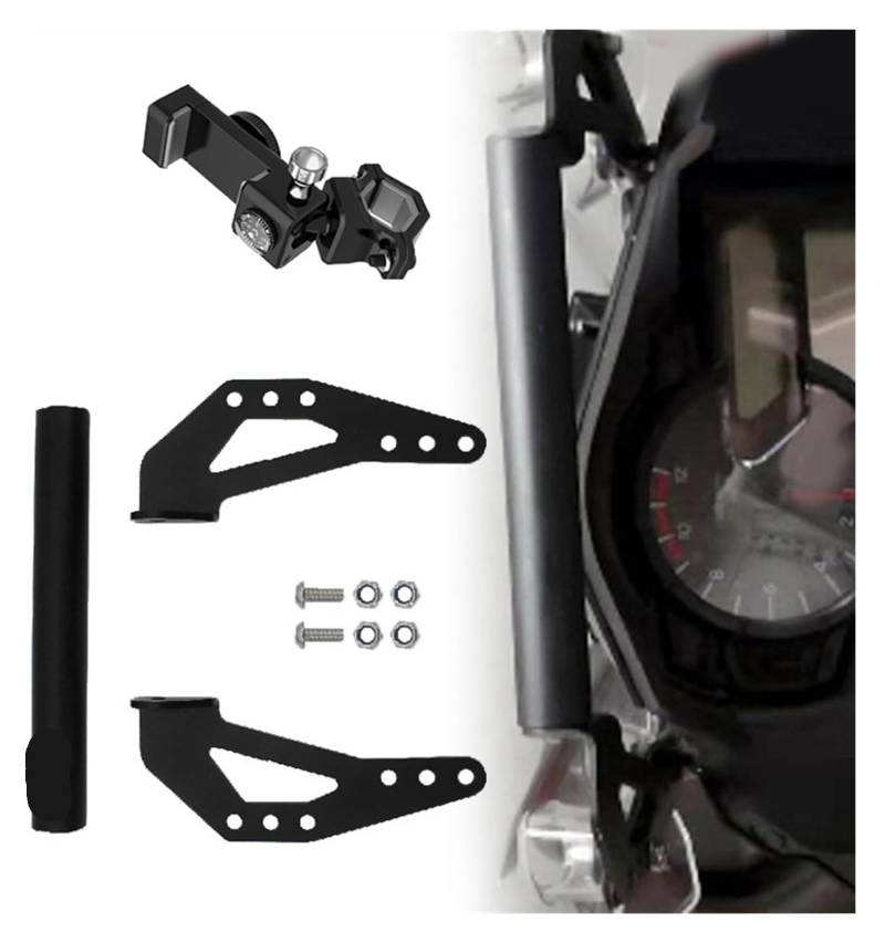 Navigation Halterung Für Suz&uki Für VStrom/DL 1000 DL1000 ABS 2014-2019 Motorrad GPS Smartphone Navigation Halterung Anzupassen Halter Zubehör Navigationshalterung(4) von GATAVCTKPY