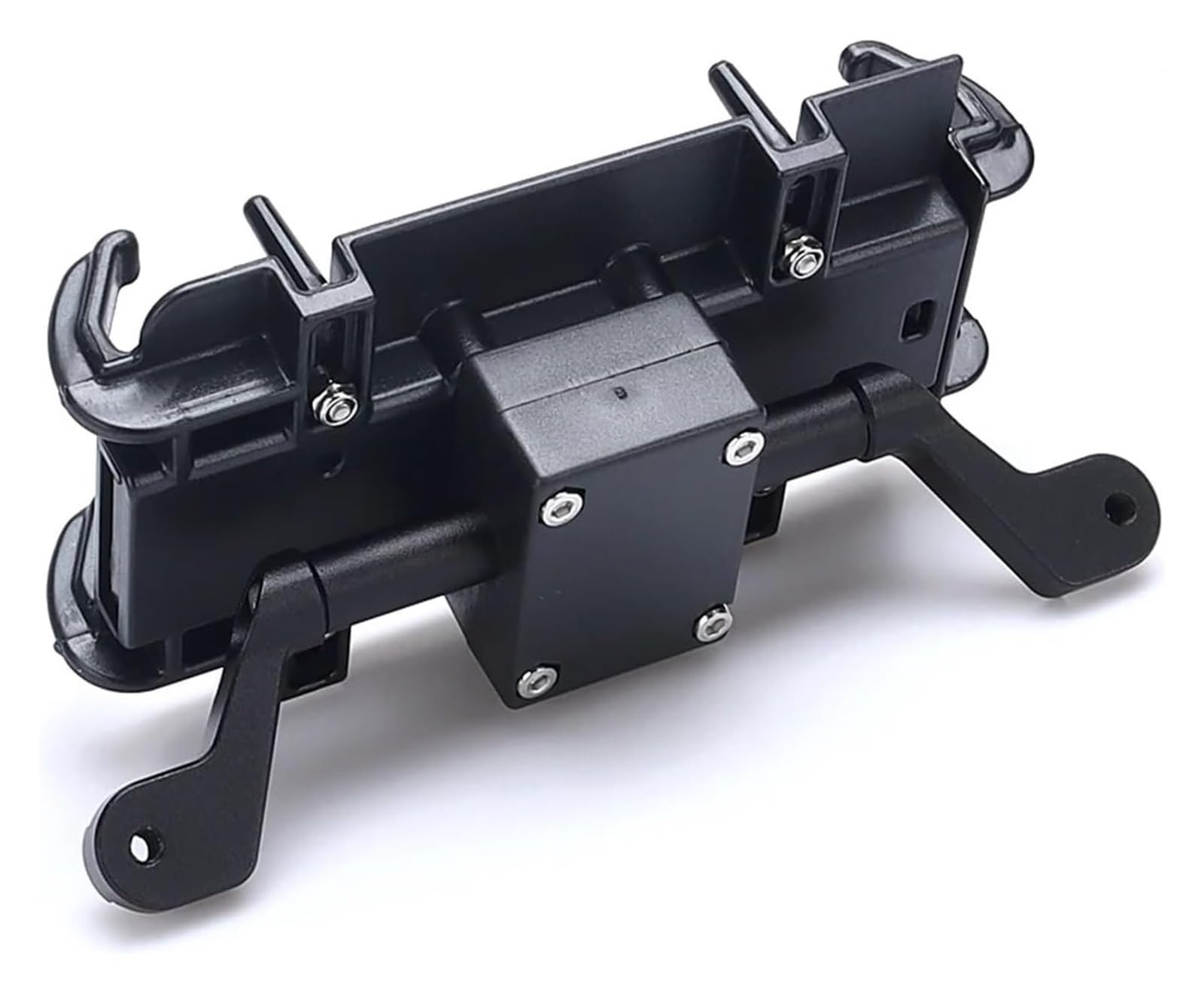 Navigation Halterung Für Tiger 1200 GT Pro 2023- Motorrad Zubehör Telefon Halter Stehen GPS Navigation Platte Halterung Motorrad Telefon Halterung Navigationshalterung(Bracket Black 12MM) von GATAVCTKPY