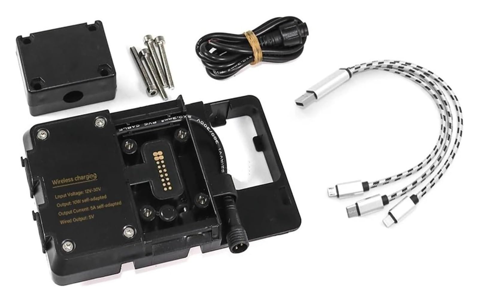 Navigation Halterung Für Tiger 1200 Gt Für Explorer Für Rally Für Explorer 2022 - Drahtlose USB-Handy-Ladehalterung GPS-Navigationshalterung Navigationshalterung(Wireless Charging) von GATAVCTKPY
