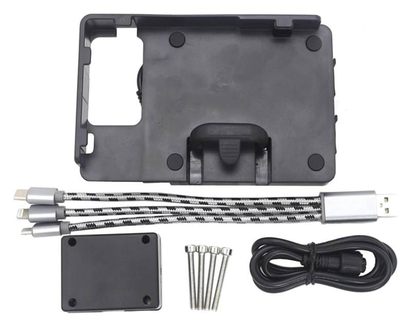Navigation Halterung Für Tracer 9/900 GT Für Tracer 900/9 GT 2021-Motorrad Vorne Telefon Ständer Halter Telefon GPS Navigaton Platte Halterung Navigationshalterung(B) von GATAVCTKPY