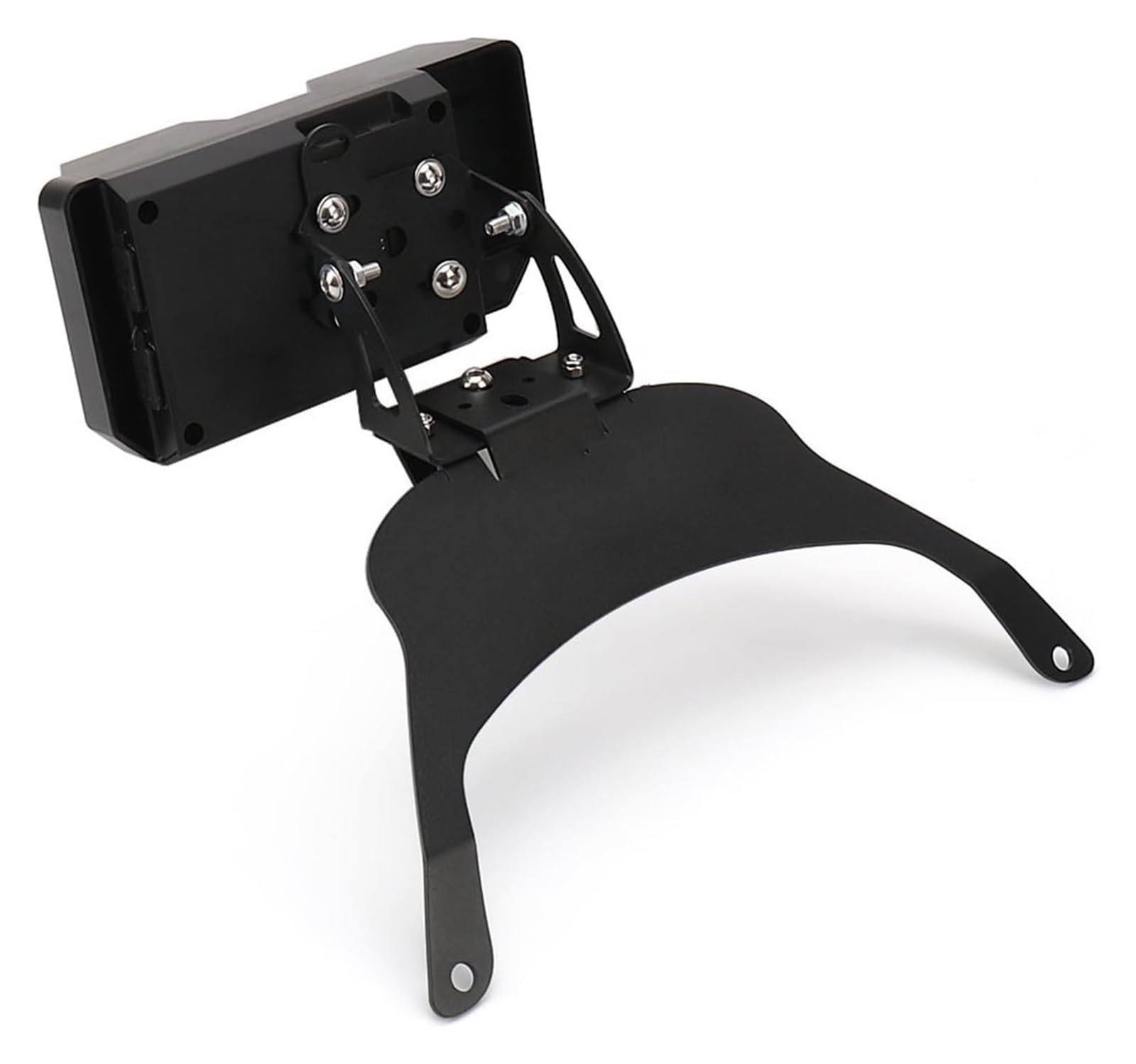 Navigation Halterung Für Tricity Schwarz Motorrad Frontscheibe GPS Telefon Stehen Navigation Halterung Supporter Halter Motorrad Handy Halterung Navigationshalterung(Wireless - kit) von GATAVCTKPY
