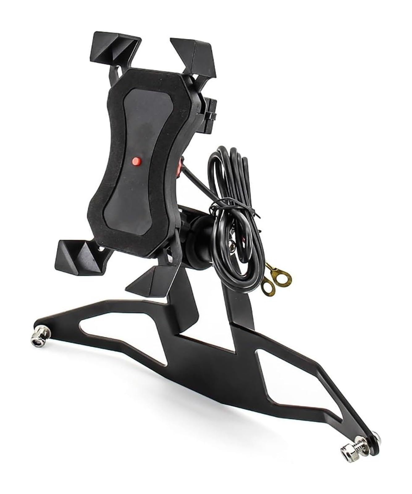 Navigation Halterung Für VFR1200X 2012-2017 Motorrad Crosstourer Windschutzscheibenhalterung Navigation Halterung GPS Smartphone Halter Navigationshalterung(-03-USB Combination C) von GATAVCTKPY
