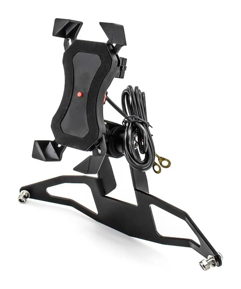 Navigation Halterung Für VFR1200X 2012-2017 Motorrad Crosstourer Windschutzscheibenhalterung Navigation Halterung GPS Smartphone Halter Navigationshalterung(-03-USB Combination C) von GATAVCTKPY