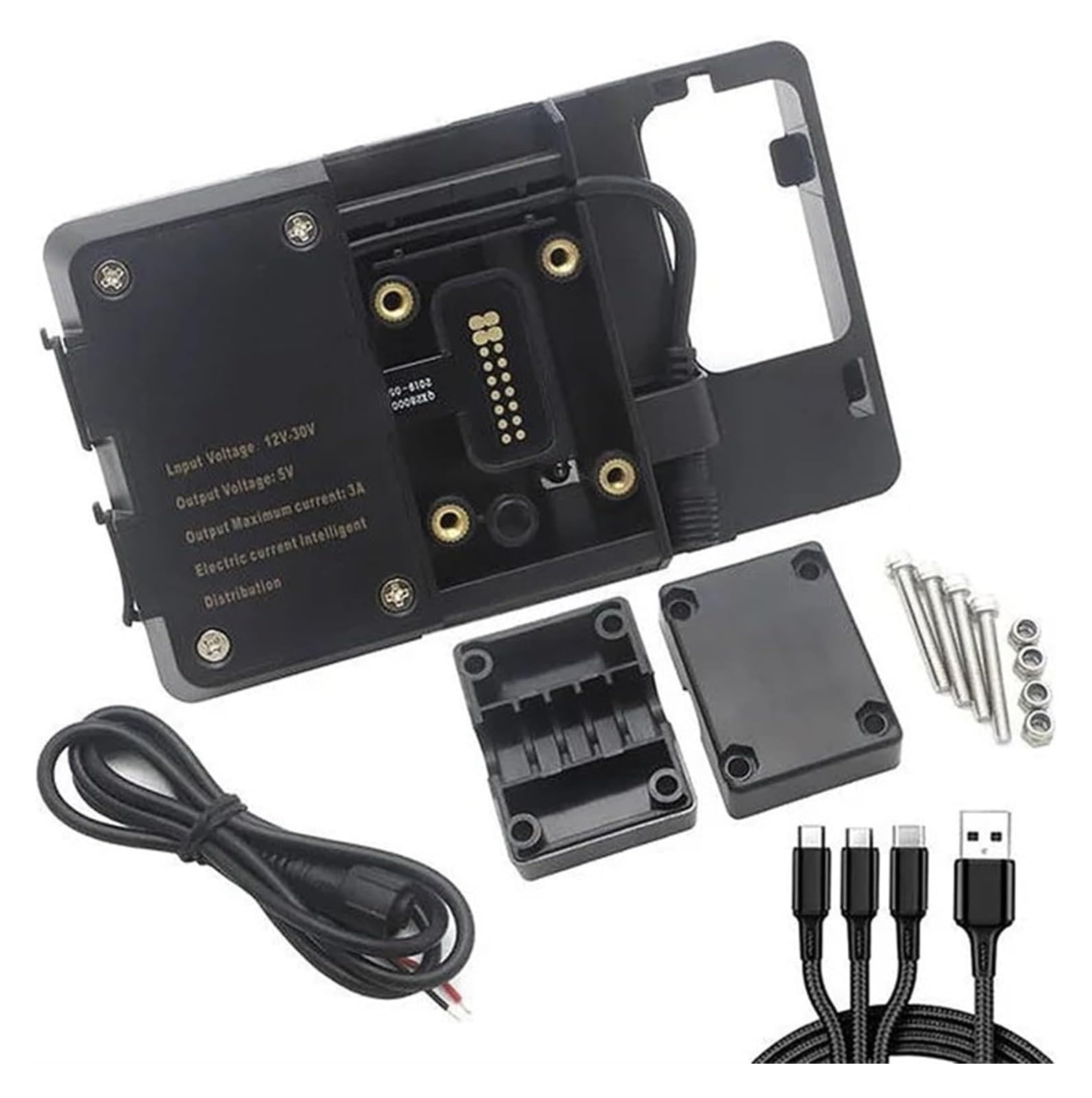 Navigation Halterung Für XT1200Z Für Super Für Tenere 2017-2020 Motorrad GPS SMART Phone Navigation GPS Platte Halterung Anzupassen Halter Kit Navigationshalterung(A) von GATAVCTKPY