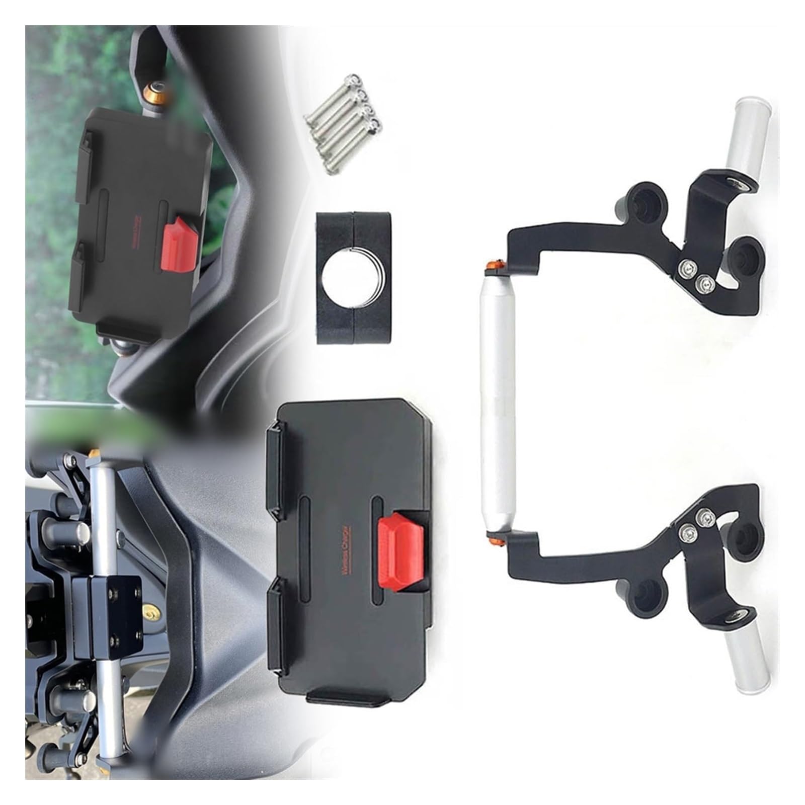 Navigation Halterung Für Y&amaha X-MAX Xmax 300 XMAX300 2021-2023 GPS-Telefonhalter USB-Wireless-Ladegerät Navigation Spotlight Halterung Halterung Ständer Navigationshalterung Navigation Halterung Für Y&amaha X-MAX Xmax 300 XMAX300 2021-2023 GPS-Telefonhalter USB-Wireless-Ladegerät Navigation Spotlight Halterung Halterung Ständer Navigationshalterung von GATAVCTKPY