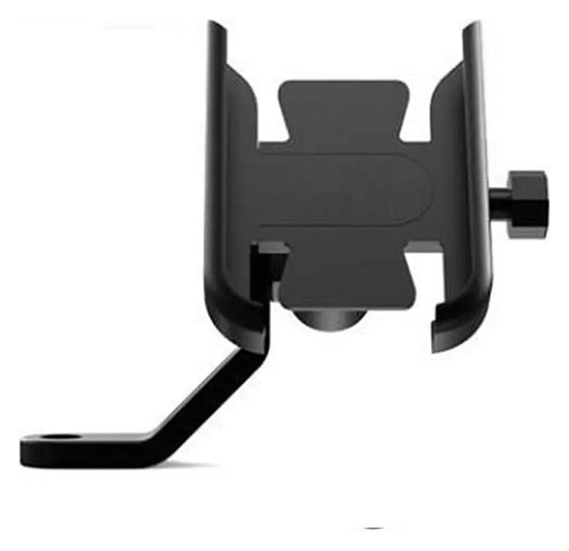 Navigation Halterung Motorrad Fahrrad Telefon Halter Universal Mirro Lenker Halterung Handy GPS Halterung Handys Motorrad Telefon Halterung Navigationshalterung(Black Mirror) von GATAVCTKPY