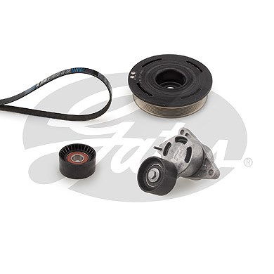 Gates Keilrippenriemensatz [Hersteller-Nr. K086PK1778] für Renault von GATES