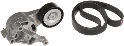 Gates Keilrippenriemensatz [Hersteller-Nr. K146PK1053] für Audi, Seat, Skoda, VW von GATES