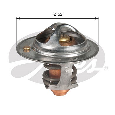 Gates Thermostat, Kühlmittel [Hersteller-Nr. TH48682G1] für Mitsubishi, Smart von GATES