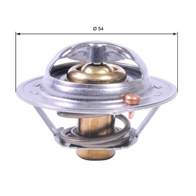Gates Thermostat, Kühlmittel [Hersteller-Nr. TH41782G1] für Dacia, Hyundai, Kia, Nissan, Renault von GATES
