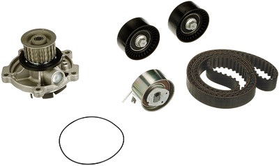 Gates Wasserpumpe + Zahnriemensatz [Hersteller-Nr. KP15586XS] für Chrysler, Dodge von GATES