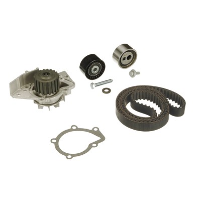 Gates Wasserpumpe + Zahnriemensatz [Hersteller-Nr. KP25523XS] für Citroën, Fiat, Peugeot von GATES