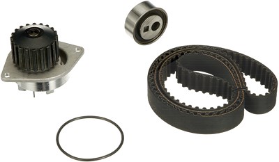 Gates Wasserpumpe + Zahnriemensatz [Hersteller-Nr. KP15347XS] für Citroën, Peugeot von GATES