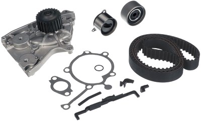 Gates Wasserpumpe + Zahnriemensatz [Hersteller-Nr. KP15287XS] für Kia von GATES