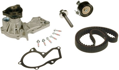 Gates Wasserpumpe + Zahnriemensatz [Hersteller-Nr. KP25669XS-1] für Ford von GATES