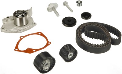 Gates Wasserpumpe + Zahnriemensatz [Hersteller-Nr. KP45550XS] für Nissan, Opel, Renault, Vauxhall von GATES